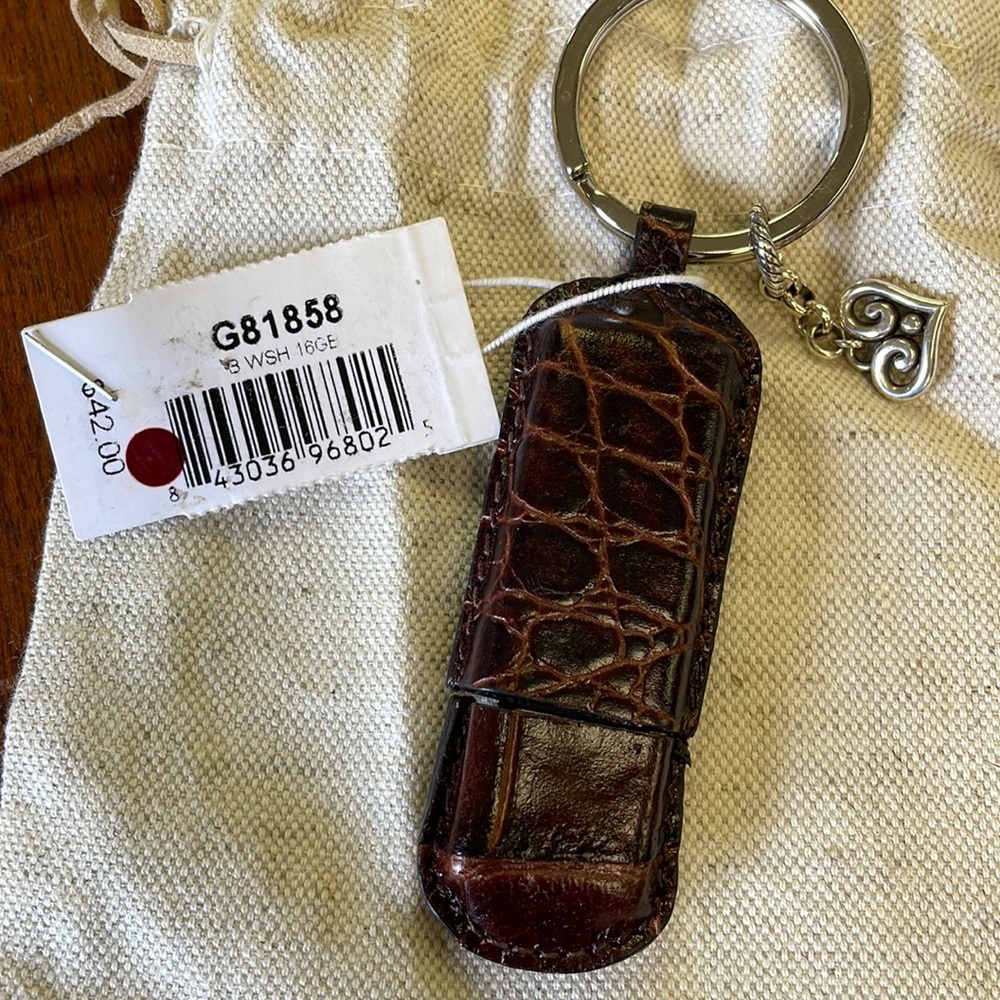 🏃‍♀️LAST ONE! Brighton B wish 16gb flash drive keychain fob - luggage